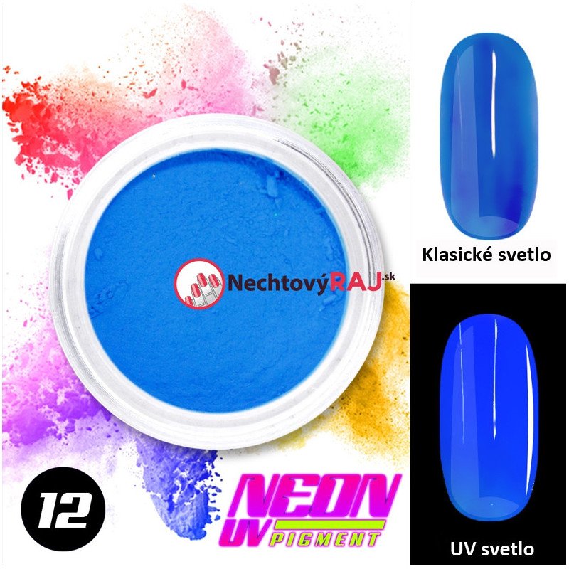 E-shop 12. Neónový UV pigment