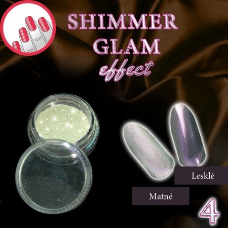 Pigmentový prášok Shimmer Glam effect 04 - len za 2.49 Eur | NechtovyRaj.sk - Všetko pre Vašu krásu