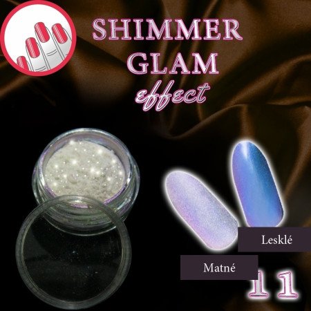 Pigmentový prášok Shimmer Glam effect 11 - len za 2.49 Eur | NechtovyRaj.sk - Všetko pre Vašu krásu