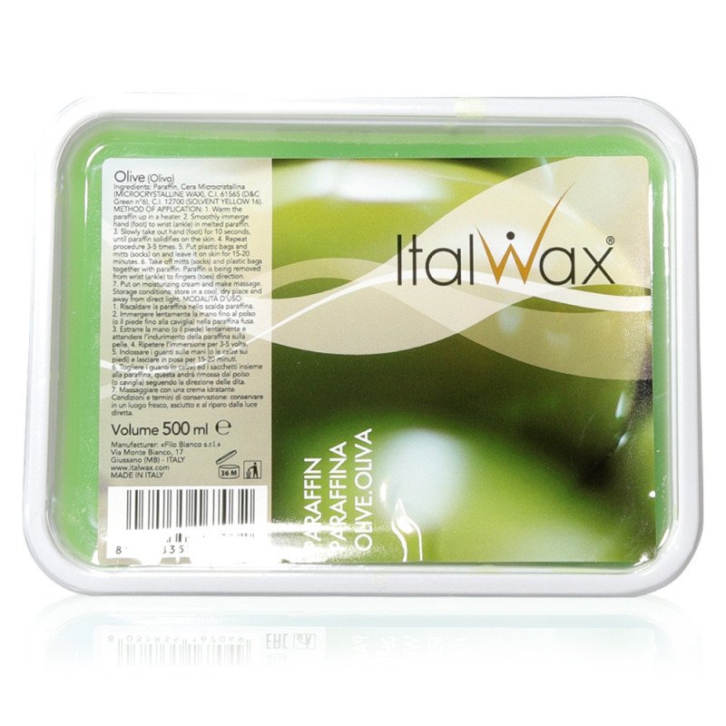 E-shop ItalWax kozmetický parafín oliva 500 ml