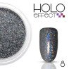 Allepaznokcie prášok na nechty HOLO efekt 08 grafit 3g. Holografický prášok oživí svojimi nádhernými efektami Vaše nechty, zmení farbu v závislosti od uhlu dopadajúceho svetla.