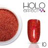 Allepaznokcie prášok na nechty HOLO efekt 11 červený 3g. Holografický prášok oživí svojimi nádhernými efektami Vaše nechty, zmení farbu v závislosti od uhlu dopadajúceho svetla.