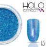 Allepaznokcie prášok na nechty HOLO efekt 13 modrý 3g. Holografický prášok oživí svojimi nádhernými efektami Vaše nechty, zmení farbu v závislosti od uhlu dopadajúceho svetla.