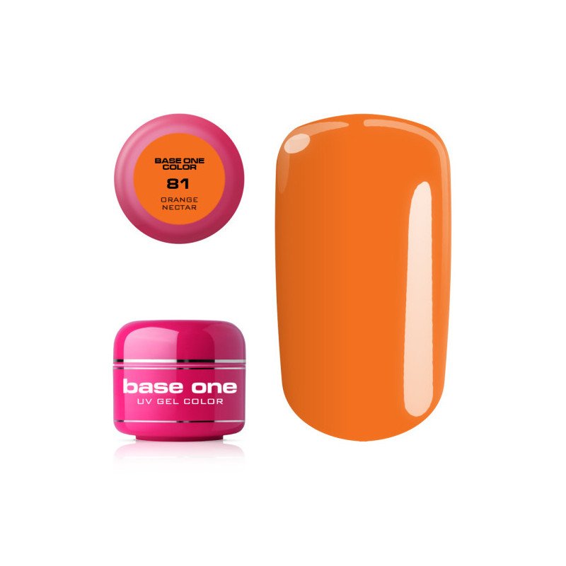 E-shop Base one farebný gel Orange nectar 81 Oranžová