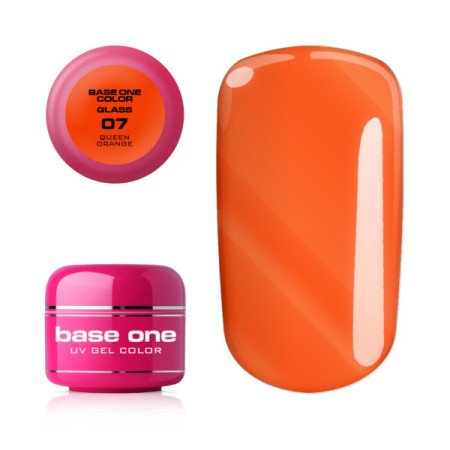 Base one farebný gél 07 Queen Orange 5g - Akcia - len za 3.99 Eur | NechtovyRaj.sk - Všetko pre Vašu krásu