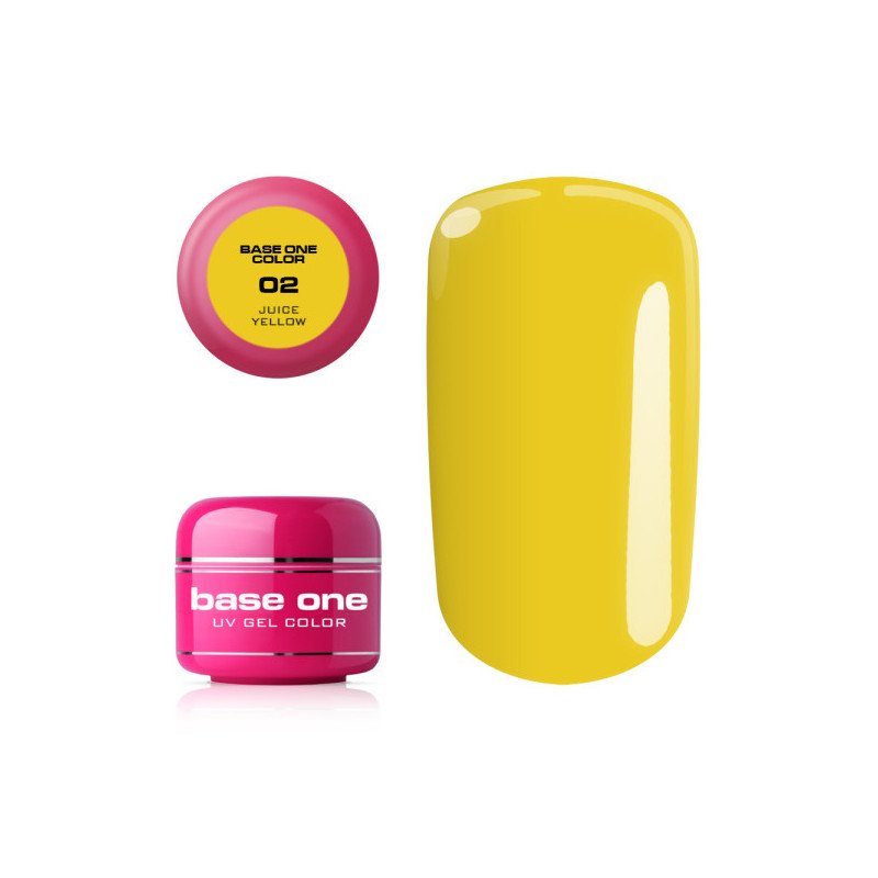 E-shop Base one farebný gél - 02 Juice Yellow 5g Žltá