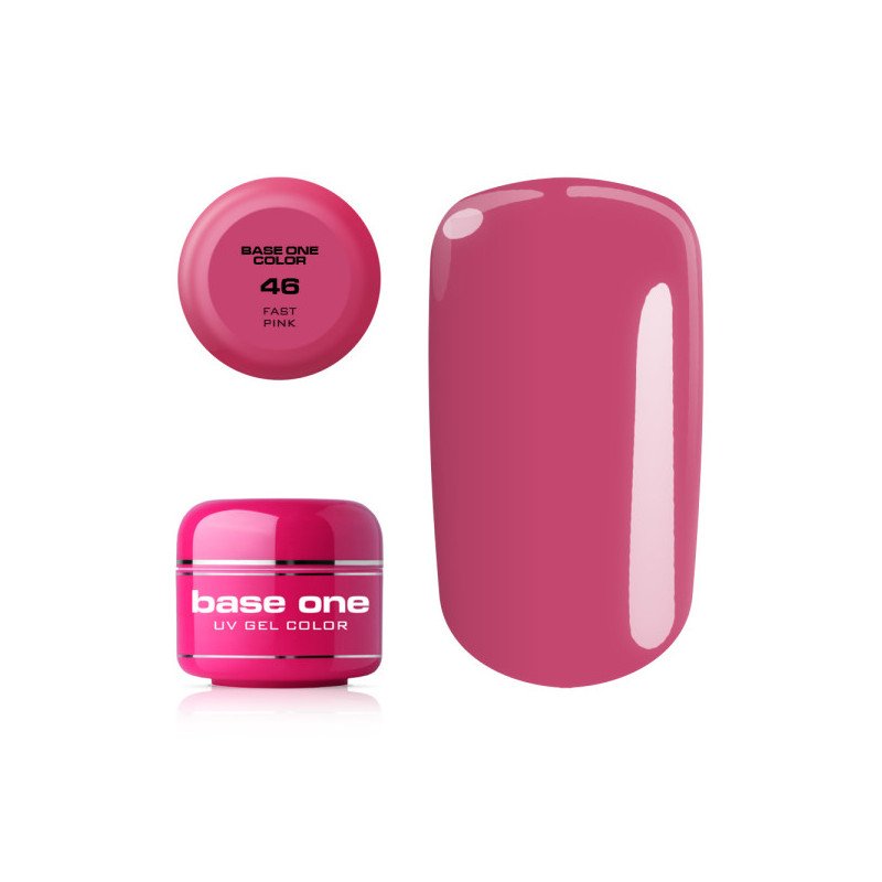 E-shop Base one farebný gél colour Fast Pink 46 5g Ružová