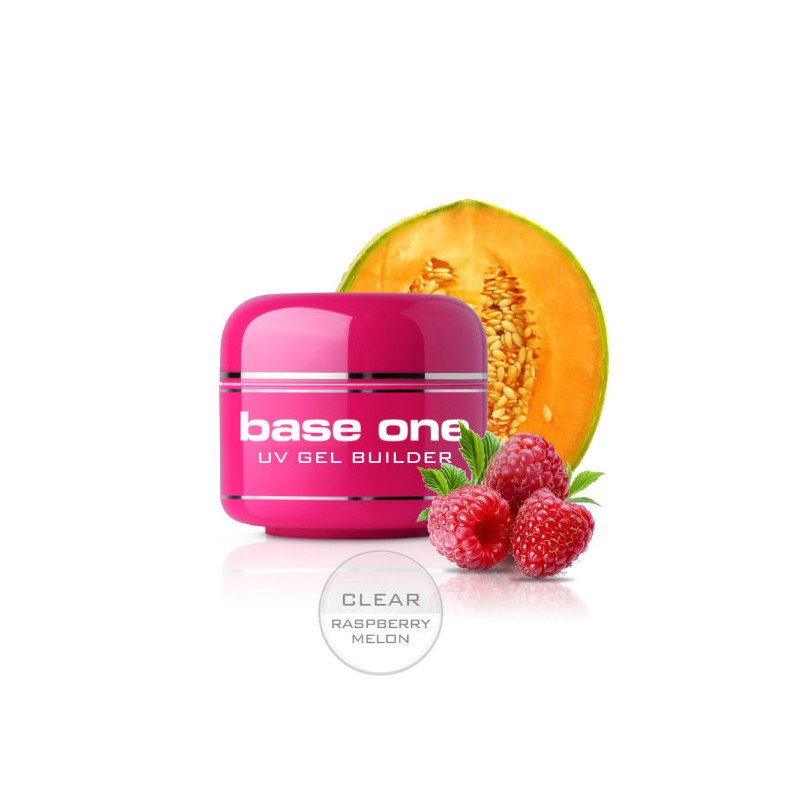 E-shop Base one UV gél 5g - Raspberry melon Číra