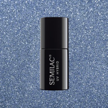 Semilac - gél lak Platinum Silver Blue 255 7ml - len za 5.5 Eur | NechtovyRaj.sk - Všetko pre Vašu krásu