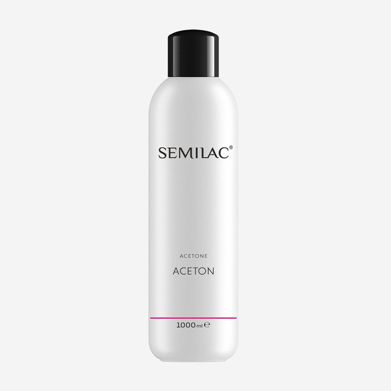 E-shop Semilac acetón odstraňovač gél laku 1000 ml
