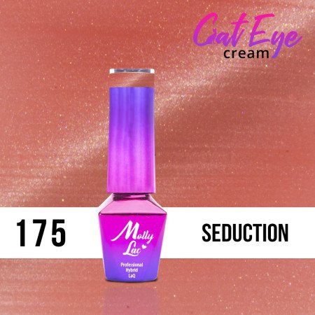 175. MOLLY LAC gél lak -Cat Eye Cream Seduction 5ml - len za 4.89 Eur | NechtovyRaj.sk - Všetko pre Vašu krásu