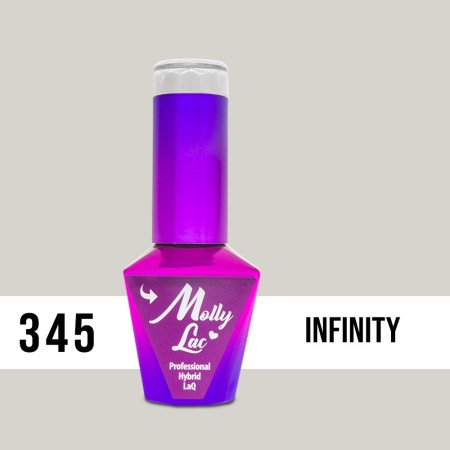 345. MOLLY LAC gél lak Infinity 5ml - len za 4.89 Eur | NechtovyRaj.sk - Všetko pre Vašu krásu