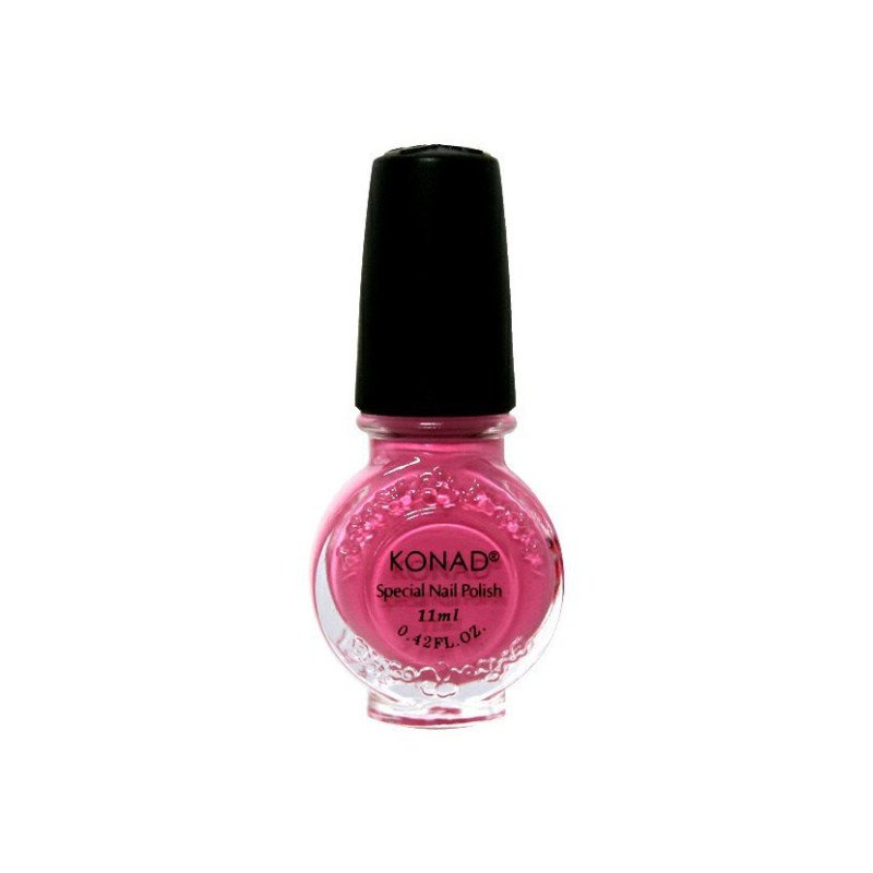 E-shop Konad pečiatkovací lak na nechty 11ml ružová perla Ružová