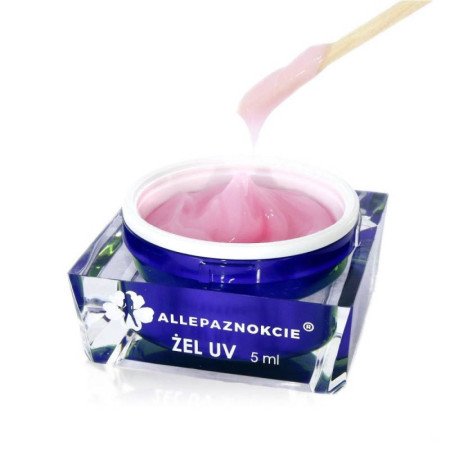 Stavebný uv gél Jelly Milky Pink 5 ml - len za 5.5 Eur | NechtovyRaj.sk - Všetko pre Vašu krásu