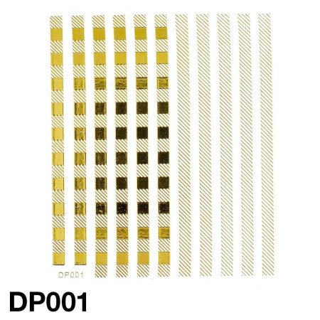 Nálepky na nechty DP001 - len za 0.5 Eur | NechtovyRaj.sk - Všetko pre Vašu krásu