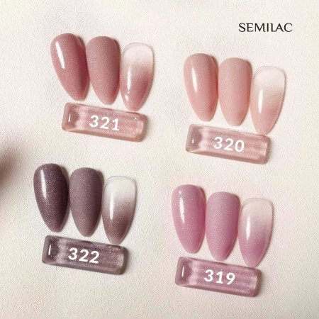 Semilac - gél lak 319 - Shimmer Dust Pink NechtovyRAJ.sk - Daj svojim nechtom všetko, čo potrebujú
