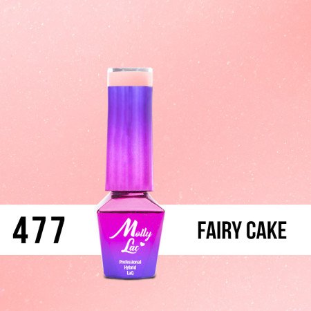 477. MOLLY LAC gél lak - Macarons Fairy Cake 5ml - len za 4.89 Eur | NechtovyRaj.sk - Všetko pre Vašu krásu