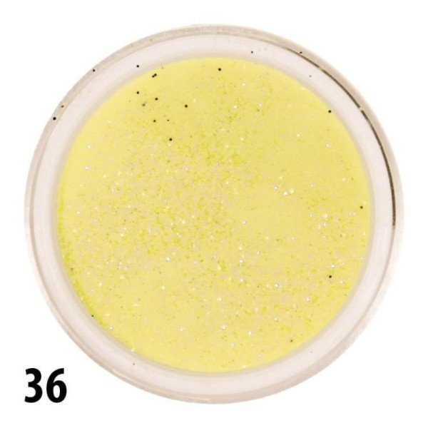 Akrylový prášok žltý 36