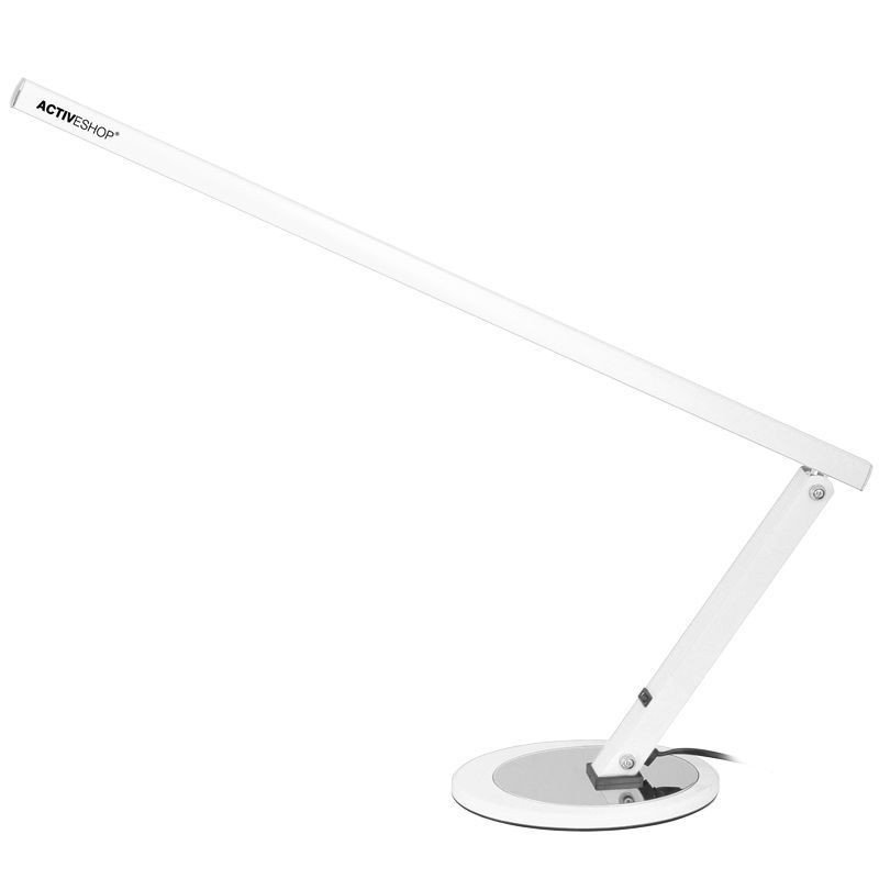 E-shop Profesionálna stolová lampa slim biela 20W Biela