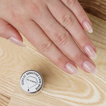 Semilac Sensitive care báza na nechty 7ml - Akcia - len za 12.9 Eur | NechtovyRaj.sk - Všetko pre Vašu krásu