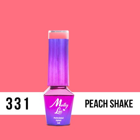 331. MOLLY LAC gél lak Peach Shake 5ml - len za 4.89 Eur | NechtovyRaj.sk - Všetko pre Vašu krásu