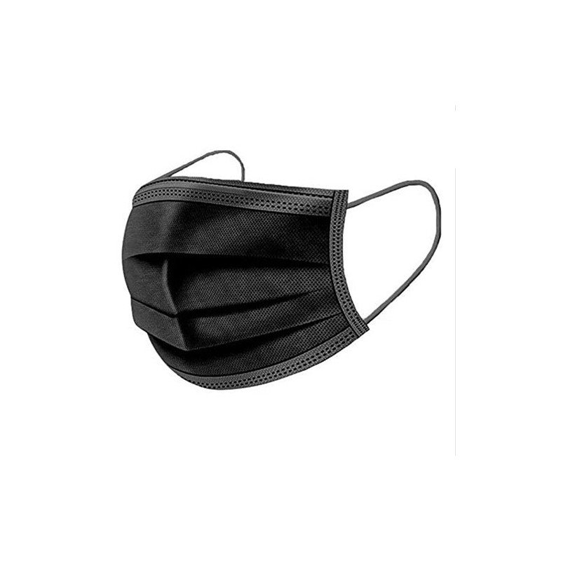 E-shop Ochranné kozmetické rúško - čierne 1 ks