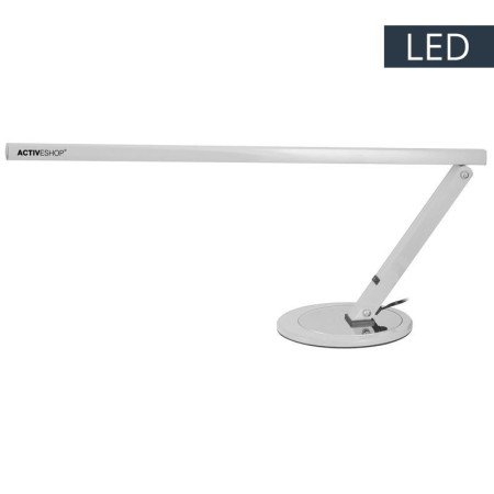 Profesionálna LED stolová lampa slim strieborná - len za 49 Eur | NechtovyRaj.sk - Všetko pre Vašu krásu