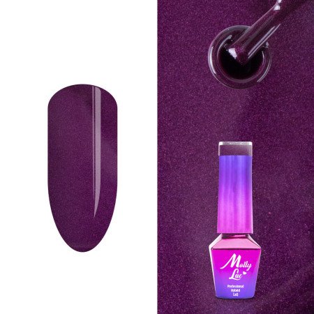 528. MOLLY LAC gél lak - Liquid Violet 5ML