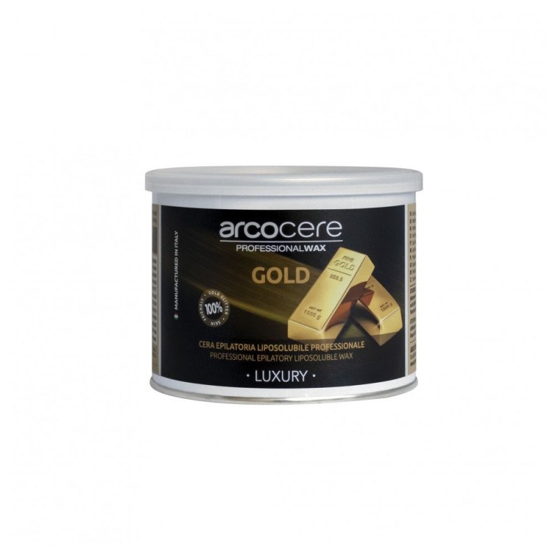 E-shop Arcocere depilačný vosk v plechovke Luxury Gold 400 ml