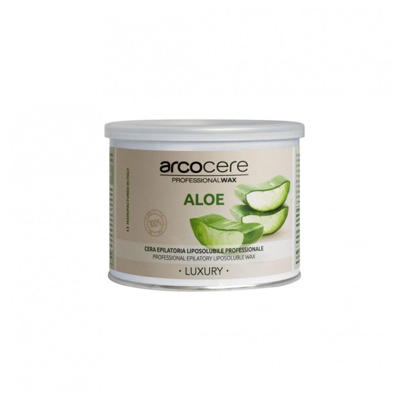 E-shop Arcocere depilačný vosk v plechovke Aloe 400 ml