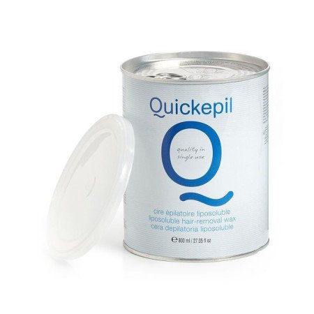 Quickepil vosk na depilácie v plechovke azulén 800 ml