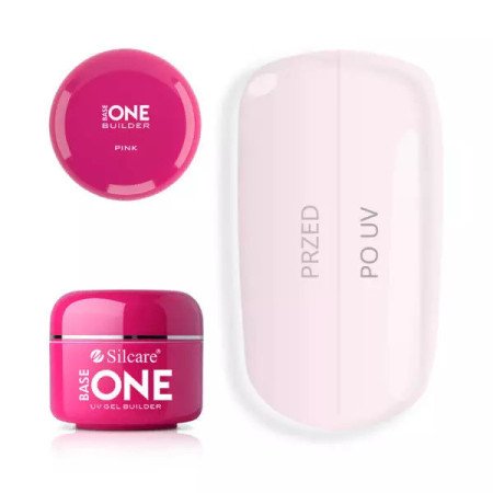 UV gél Base one Pink 100 g - Akcia - len za 16.9 Eur | NechtovyRaj.sk - Všetko pre Vašu krásu