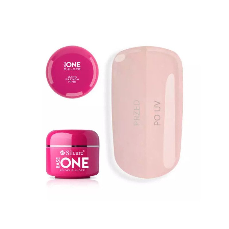 E-shop Base one UV gél French Dark Pink 100 g