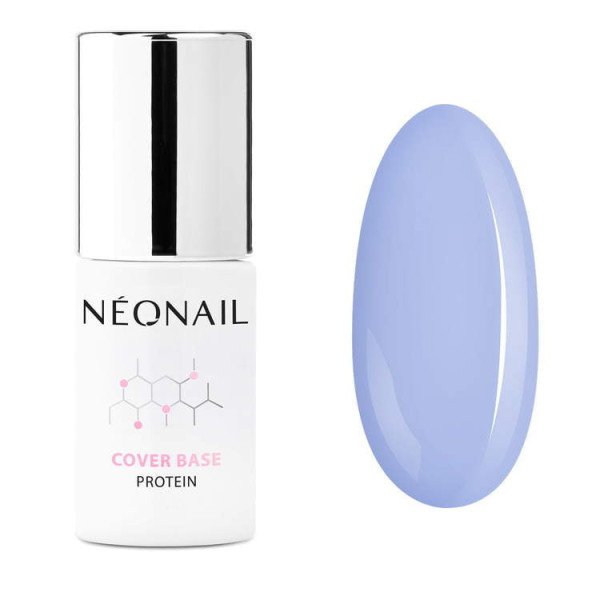 NeoNail® báza Cover Base Protein - Pastel Blue 7,2ml