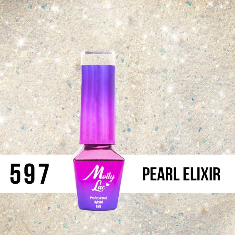 E-shop 597. MOLLY LAC gél lak - Pearl Elixir 5 ml Mix farieb