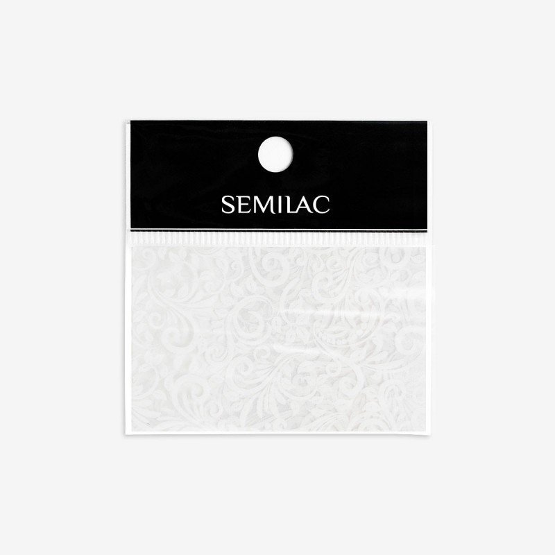 E-shop 13 Semilac transfér fólia White Lace