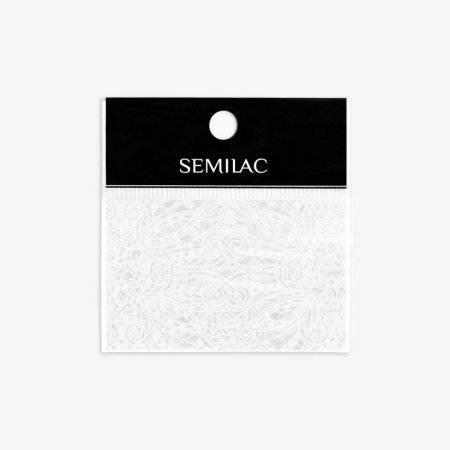 15 Semilac transfér fólia White Lace - Akcia - len za 1.99 Eur | NechtovyRaj.sk - Všetko pre Vašu krásu
