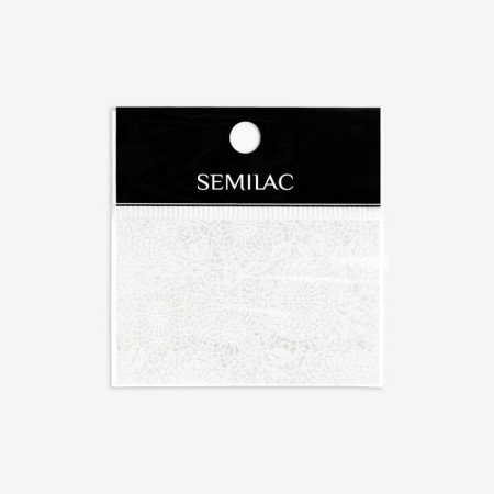 14 Semilac transfér fólia White Lace - Akcia - len za 1.99 Eur | NechtovyRaj.sk - Všetko pre Vašu krásu