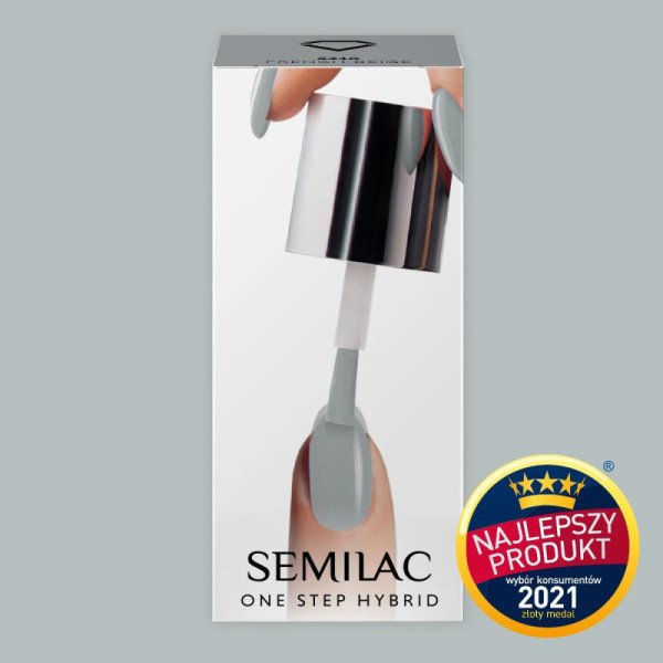 Semilac One Step gél lak S120 Light Grey 5ml