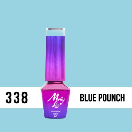 338. MOLLY LAC gél lak Fancy Fashion Blue Pounch 5ML - len za 4.89 Eur | NechtovyRaj.sk - Všetko pre Vašu krásu