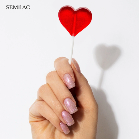 Semilac - gél lak 390 Spark of Bare Love 7 ml - Akcia - len za 9.9 Eur | NechtovyRaj.sk - Všetko pre Vašu krásu