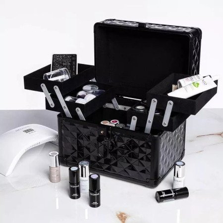 NeoNail luxusný kozmetický kufrík čierny S - Akcia - len za 34.9 Eur | NechtovyRaj.sk - Všetko pre Vašu krásu