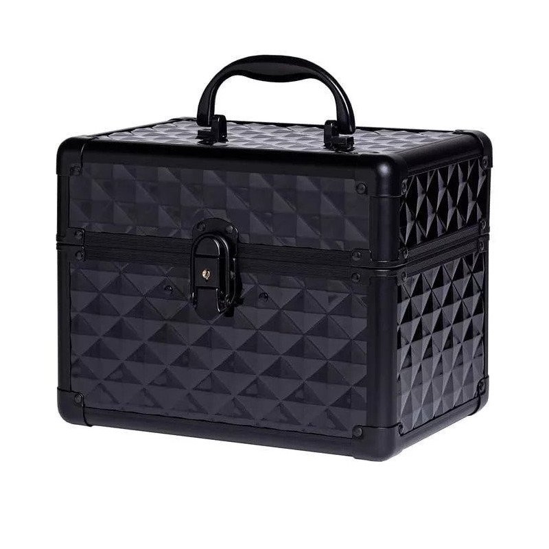 E-shop NeoNail luxusný kozmetický kufrík čierny S