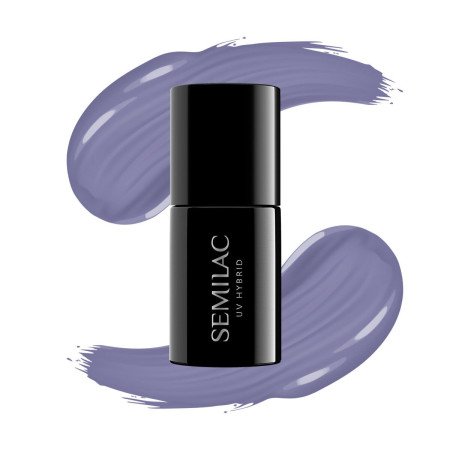 Semilac - gél lak 104 Violet Gray 7ml - Akcia - len za 9.9 Eur | NechtovyRaj.sk - Všetko pre Vašu krásu