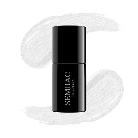 Semilac - gél lak 092 Shimmering White 7ml - Akcia - len za 9.9 Eur | NechtovyRaj.sk - Všetko pre Vašu krásu