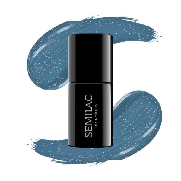 Semilac - gél lak 324 Sea Blue Shimmer 7ml