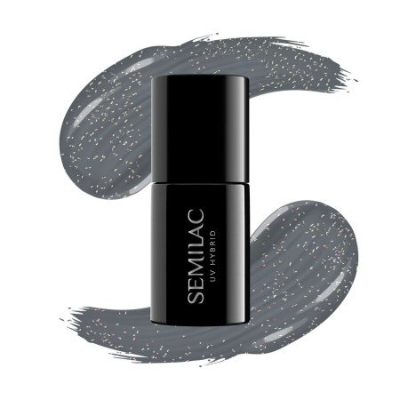 Semilac - gél lak 326 Foggy Gray Shimmer 7 ml