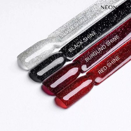 NeoNail báza Glitter effect Red Shine 7,2ml - Akcia - len za 9.9 Eur | NechtovyRaj.sk - Všetko pre Vašu krásu