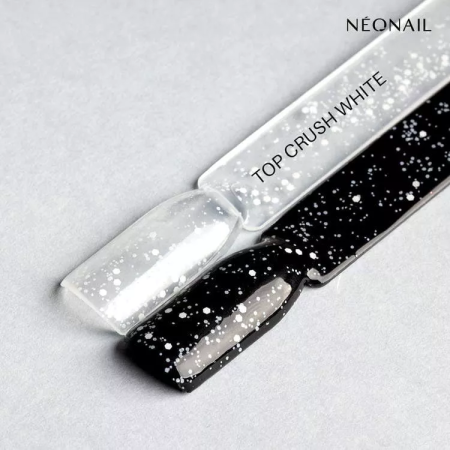 Neonail Top coat Crush White Gloss 7,2ml - Akcia - len za 9.9 Eur | NechtovyRaj.sk - Všetko pre Vašu krásu