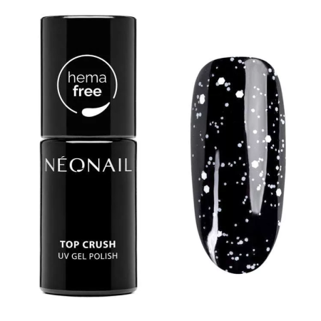 Neonail Top coat Crush White Gloss 7,2ml - Akcia - len za 9.9 Eur | NechtovyRaj.sk - Všetko pre Vašu krásu